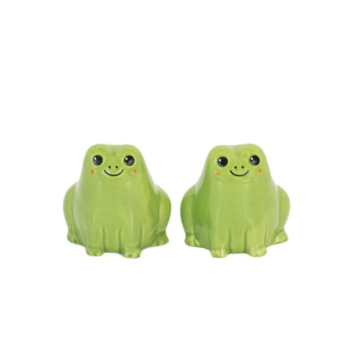 Frog salt pepper shaker - frog,