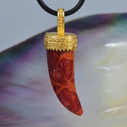 Tiger claw design pendant - design,