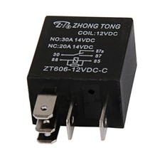 12V Relay 5 Pin 30A Sealed Changeover with NO and NC Contacts For Car Bike Van