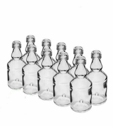 Small glass bottles 50 ml - 10,
