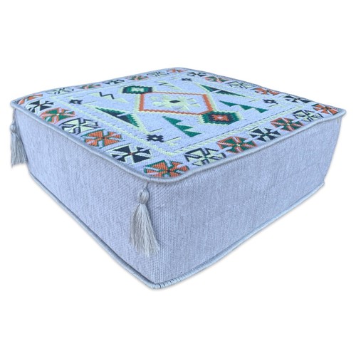 Large grey moroccan - large, moroccan-style
