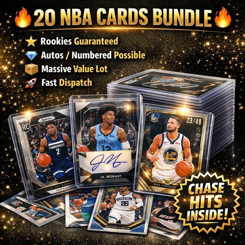 Nba mystery card bundle - nba, 20