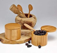 2 Pack Bamboo Salt and Pepper