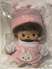 New Sekiguchi Monchhichi Revival Bebichhichi Girl Rabbit Dress Type From Japan