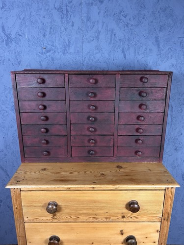 Vintage bank drawers - a,