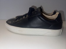 REISS  Low top black   leather