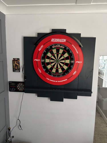 Dart board and - dart,