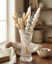 Vintage Cut Glass Flower Vase