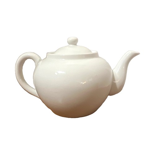 White glossy ceramic - white, w/