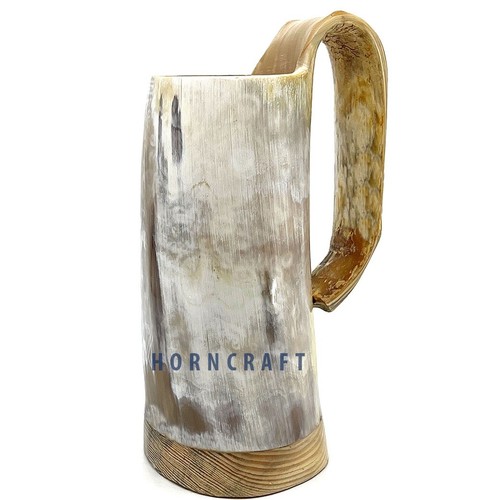 Medium horn beer tankard - medium,