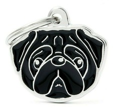 Pug Dog ID Tag (18N) -