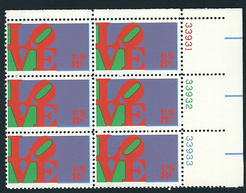Scott 1475 cent love - #1475...8, cent...love