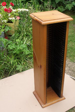 SOLID WOOD PINE CD STAND CD
