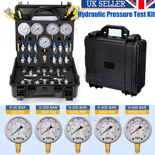 Hydraulic pressure test kit - pressure,