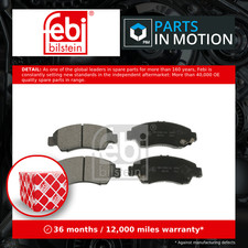 Brake pads set - fits, jazz