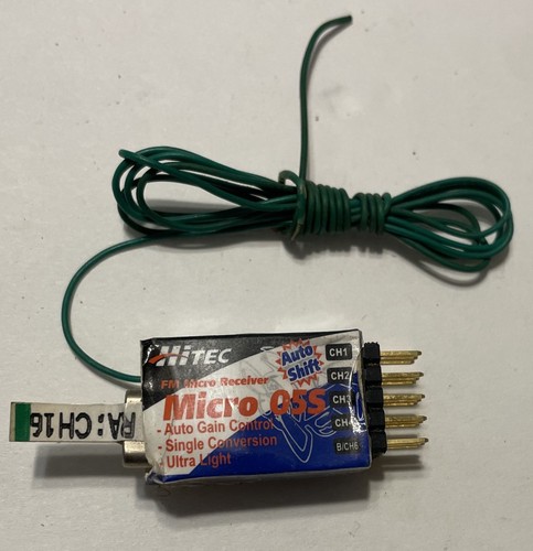 Hitec micro 05s channel fm - hitec,