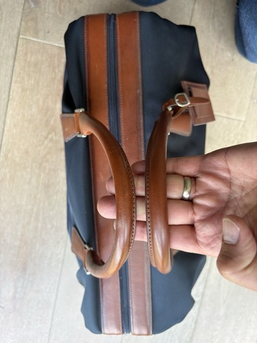 Austin reed leather trimmed - leather,