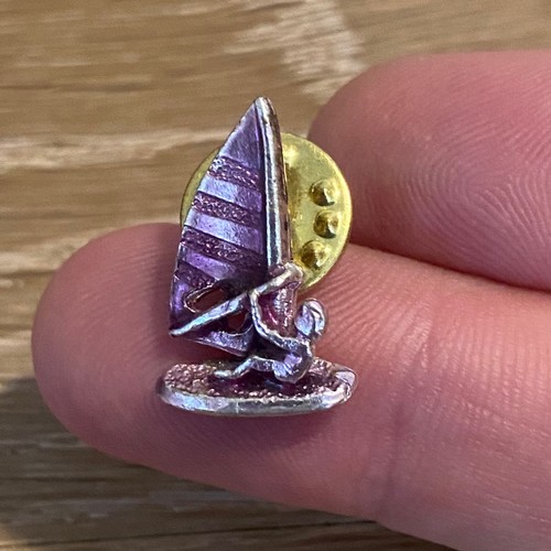 Windsurfing sailboard lapel - windsurfing,
