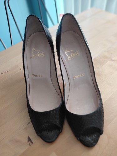 Christian louboutin snakeskin - christian,