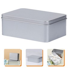  3 Pcs Small Tin Box with Lid