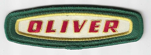 Oliver oval tractor - hat, patch