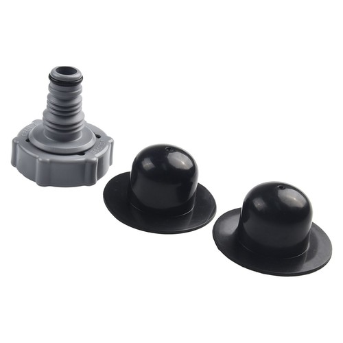 Set drain valve 2 plug - drain, +