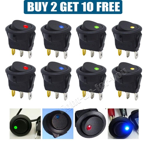 10pcs toggle switch 12v - dc,