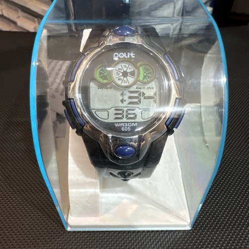 Polit blue and black watch - blue,