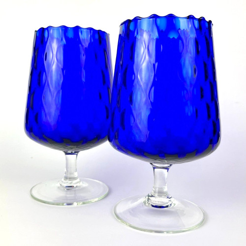Vintage cobalt blue - cobalt, glass