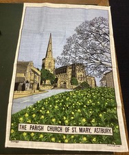 Vintage Irish Linen Tea Towel