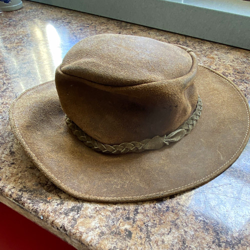 Aussie bush hat men brown - bush,