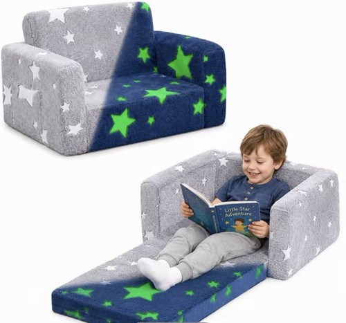 Toddler kids sofa - 2-in-1, bed