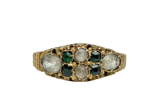 Georgian antique 1795 emerald - georgian,