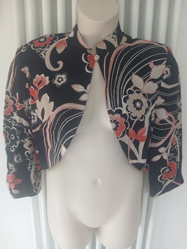 Ladies cropped bolero - re.al,