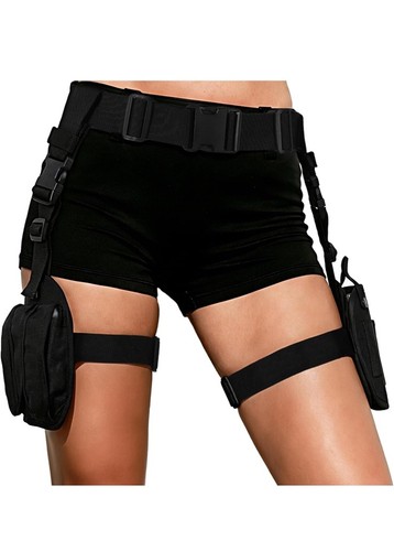 Adjust rider leg holster - adjust., belt