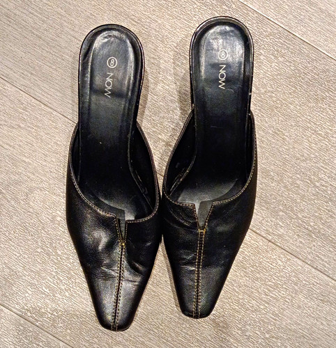 Now women black leather - women's,