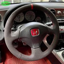 Black Suede Leather Car