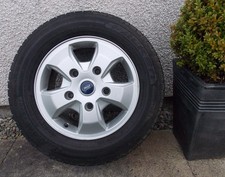 GENUINE FORD TRANSIT CUSTOM 5 SPOKE 2015 16" ALLOY WHEEL & 4mm TYRE & WILL POST