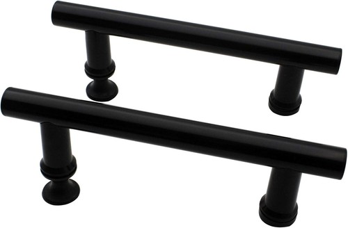 Black shower door handle - black,