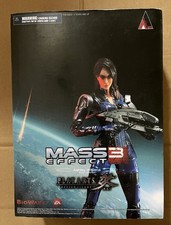 New Sealed Square Enix Mass Effect 3 Play Arts Kai Ashley Williams Box Not Mint