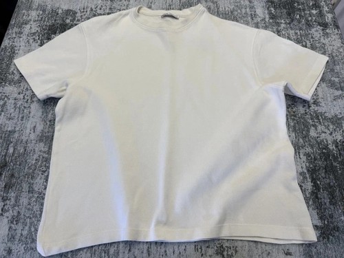 Zara cream textured shirt - cream,