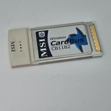 MSI Wireless 11D CardBus