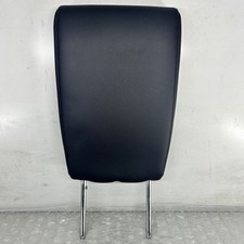3rd Row Black Leather Headrest