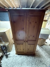 Pine Wardrobe Low