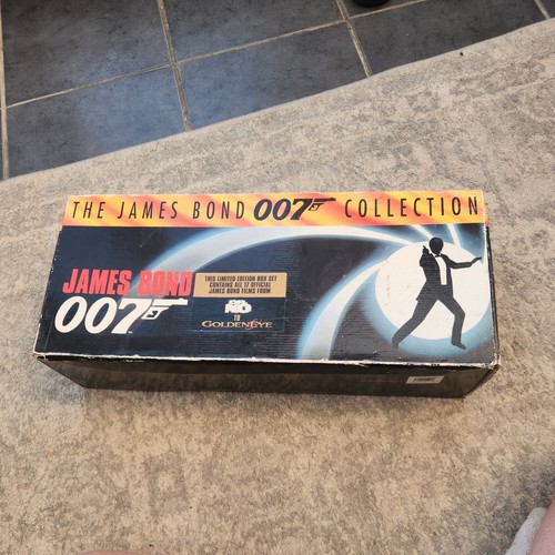 James bond 007 vhs - james,