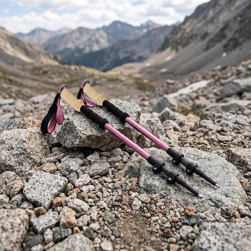 2pcs trekking poles - 2pcs,