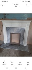 Old Vintage Fire Surround And