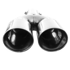 Dual Exhaust Tip Trim End Pipe