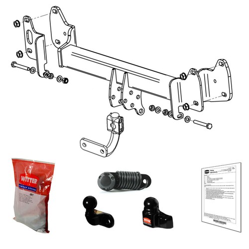 Witter towbar for - towbar, series