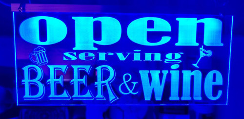 Personalised bar sign - personalised, cave